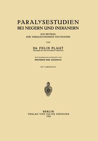 Produktbild: Paralysestudien bei Negern und Indianern