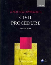 Produktbild: A Practical Approach to Civil Procedure