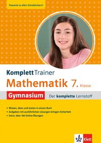 Bild vom Artikel KomplettTrainer Gymnasium Mathematik 7. Klasse vom Autor 