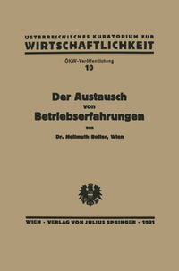 Produktbild: Der Austausch von Betriebserfahrungen
