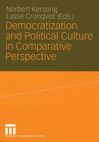 Produktbild: Democratization and Political Culture in Comparative Perspective