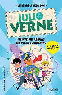 Produktbild: Phonics in Spanish-Aprende a Leer Con Julio Verne: Veinte Mil Leguas de Viaje Submarino / Phonics in Spanish-Twenty-Thousand Leagues Under the Sea