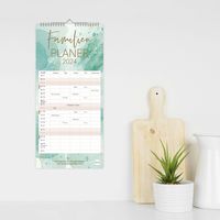 Watercolor Familienplaner 2024