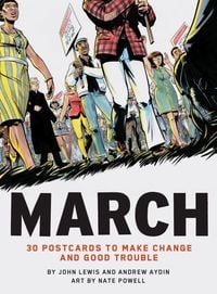 Produktbild: March: 30 Postcards to Make Change and Good Trouble