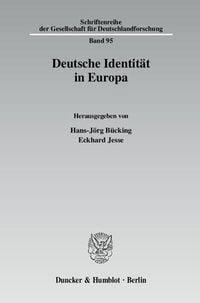 Produktbild: Deutsche Identit&auml;t in Europa.