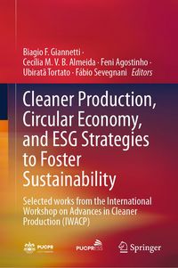 Produktbild: Cleaner Production, Circular Economy, and ESG Strategies to Foster Sustainability