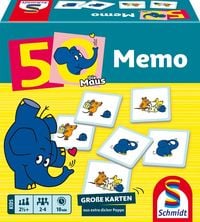 Produktbild: Die Maus, Elefanten-Memo, 50. Geburtstag