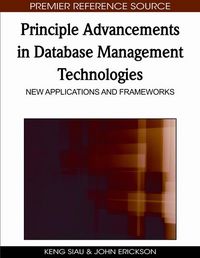 Produktbild: Principle Advancements in Database Management Technologies: New Applications and Frameworks