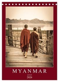 Produktbild: MYANMAR SPIRITUELL 2026 (Tischkalender 2026 DIN A5 hoch), CALVENDO Monatskalender