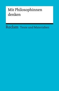Produktbild: Mit Philosophinnen denken