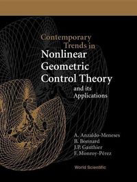Produktbild: Contemporary Trends in Nonlinear Geometric Control Theory an