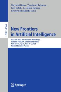 Produktbild: New Frontiers in Artificial Intelligence