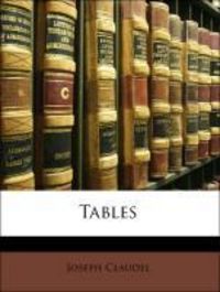 Produktbild: Claudel, J: Fre-Tables