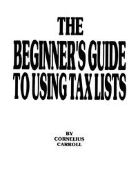 Produktbild: Beginners Guide to Lists