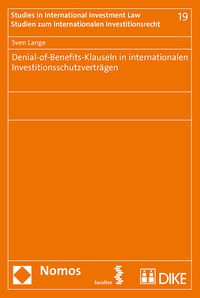 Produktbild: Denial-of-Benefits-Klauseln in internationalen Investitionsschutzvertr&auml;gen