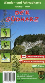 Bild vom Artikel Südharz Wander- und Fahrradkarte vom Autor 