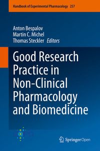 Produktbild: Good Research Practice in Non-Clinical Pharmacology and Biomedicine