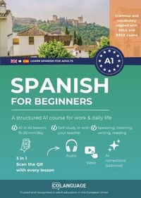 Produktbild: Learn Spanish for beginners. A structured A1 course for work and daily life