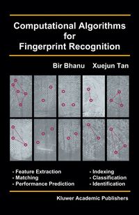 Produktbild: Computational Algorithms for Fingerprint Recognition