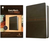 Produktbild: NLT Every Man's Bible, Filament Enabled (Leatherlike, East-West Grey, Red Letter)