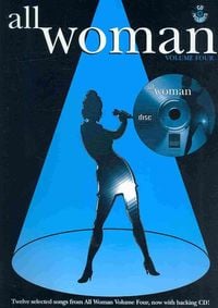 Produktbild: All Woman, Vol 4: Piano/Vocal/Guitar, Book & CD