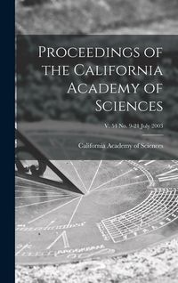 Produktbild: Proceedings of the California Academy of Sciences; v. 54 no. 9-21 July 2003