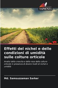 Produktbild: Effetti del nichel e delle condizioni di umidit&agrave; sulle colture orticole