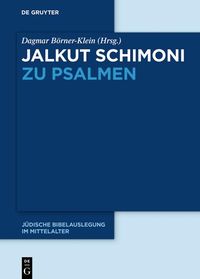 Produktbild: Jalkut Schimoni zu den Psalmen