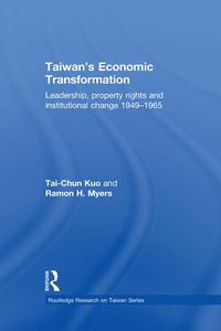 Produktbild: Taiwan's Economic Transformation