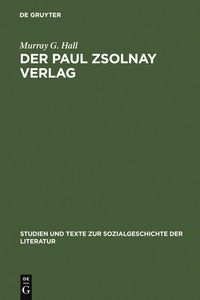 Produktbild: Der Paul Zsolnay Verlag