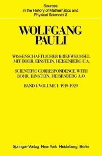 Bild vom Artikel Wissenschaftlicher Briefwechsel mit Bohr, Einstein, Heisenberg u.a. vom Autor Wolfgang Pauli