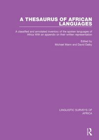 Produktbild: A Thesaurus of African Languages