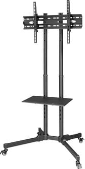 Produktbild: Hama 00220874 TV-Rollwagen 81,3cm (32\") - 190,5cm (75\") H&ouml;henverstellbar