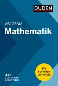 Produktbild: Abi Genial Mathematik:Das Schnell-Merk-System