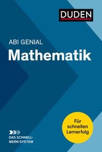 Produktbild: Abi genial Mathematik: Das Schnell-Merk-System