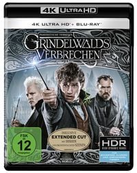 Produktbild: Phantastische Tierwesen - Grindelwalds Verbrechen (Kinofassung auf 4K Ultra HD & Blu-ray + Extended Cut auf Blu-ray)