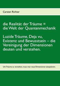 Produktbild: Die Realit&auml;t der Tr&auml;ume = die Welt der Quantenmechanik