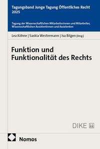 Produktbild: Funktion und Funktionalit&auml;t des Rechts