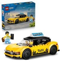Produktbild: LEGO City 60487 Gelbes Taxi, Modellauto und 2 Minifiguren