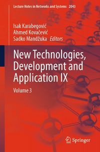 Produktbild: New Technologies, Development and Application IX