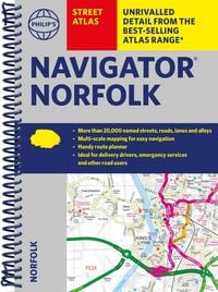 Produktbild: Philip'S Maps: Philip's Navigator Street Atlas Norfolk
