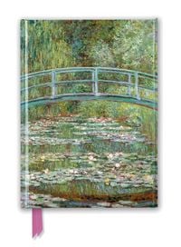 Produktbild: Premium Notizbuch DIN A5: Claude Monet, Die japanische Br&uuml;cke