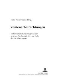 Produktbild: Zentenarbetrachtungen