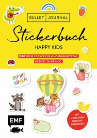 Bild vom Artikel Bullet Journal – Stickerbuch Happy Kids: 1100 süße Sticker für Kindergeburtstag, Geburt, Taufe & Co. vom Autor 