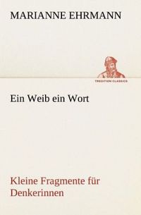 Produktbild: Ein Weib ein Wort