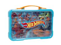 Produktbild Hot Wheels - Sammelvitrine fuer 54 Autos mit leuchtendem Hot Wheels Logo