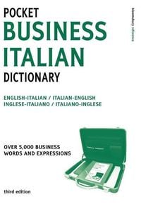 Produktbild: Pocket Business Italian Dictionary 3ed