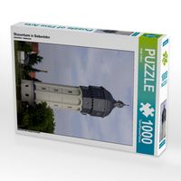 Produktbild: CALVENDO Puzzle Wasserturm in Siebenlehn | 1000 Teile Lege-Gr&ouml;&szlig;e 64x48cm Foto-Puzzle f&uuml;r gl&uuml;ckliche Stunden