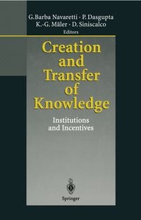 Produktbild: Creation and Transfer of Knowledge