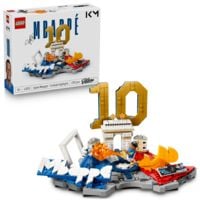 Produktbild: LEGO Editions 43013 Kylian Mbapp&eacute;, Fu&szlig;ball-Highlights, Fu&szlig;ball-Deko; Bauset f&uuml;r Kinder
